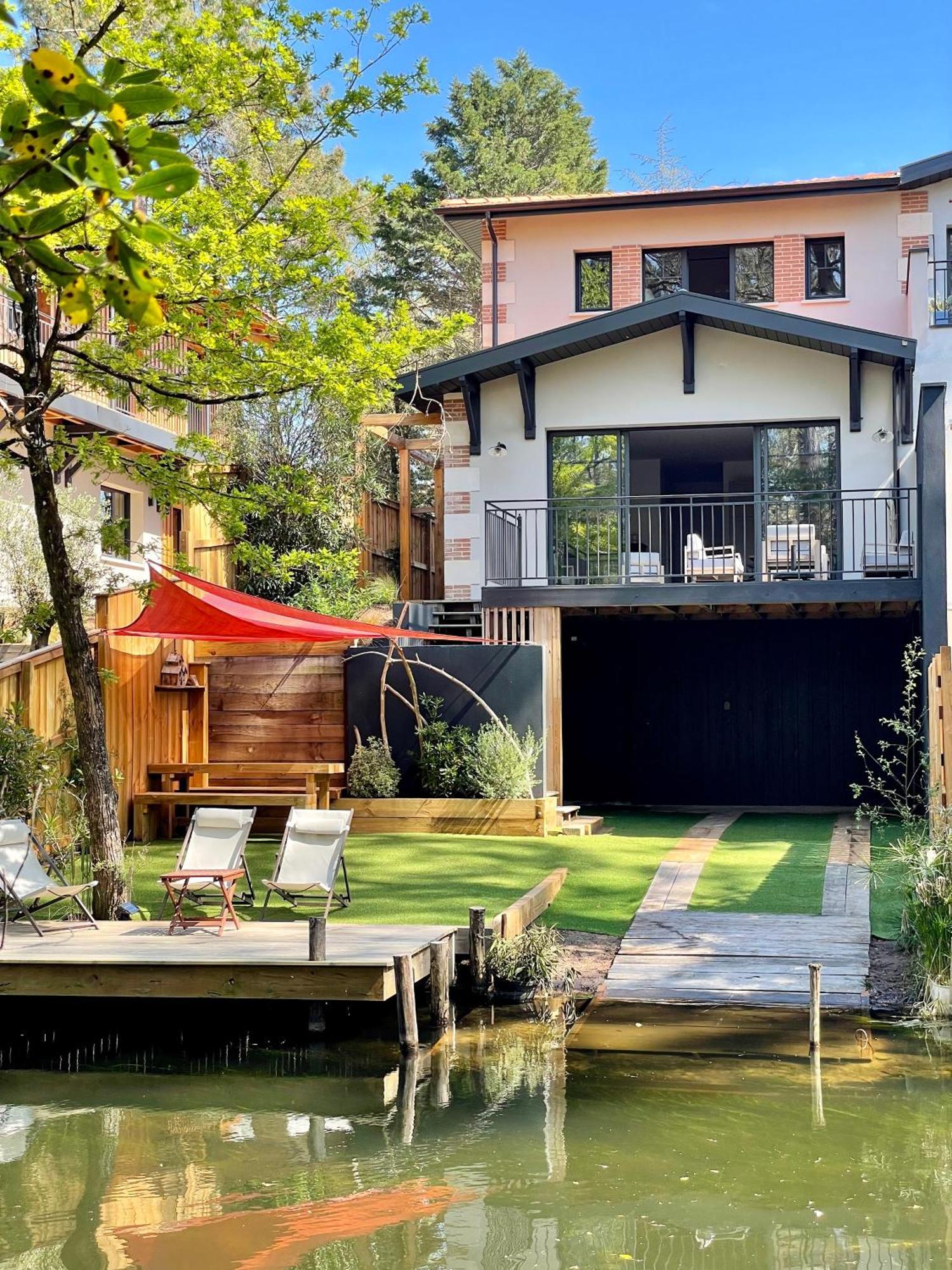 Villa Du Canal - Ponton Pour Bateau La Teste-de-Buch Eksteriør billede
